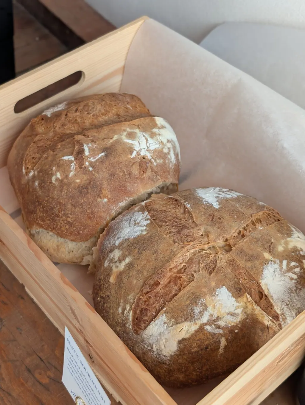 Masa madre de veinticinco años en Villa Paula, Valencia
