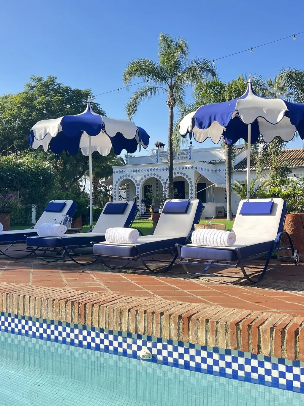 Piscina exterior de Villa Paula