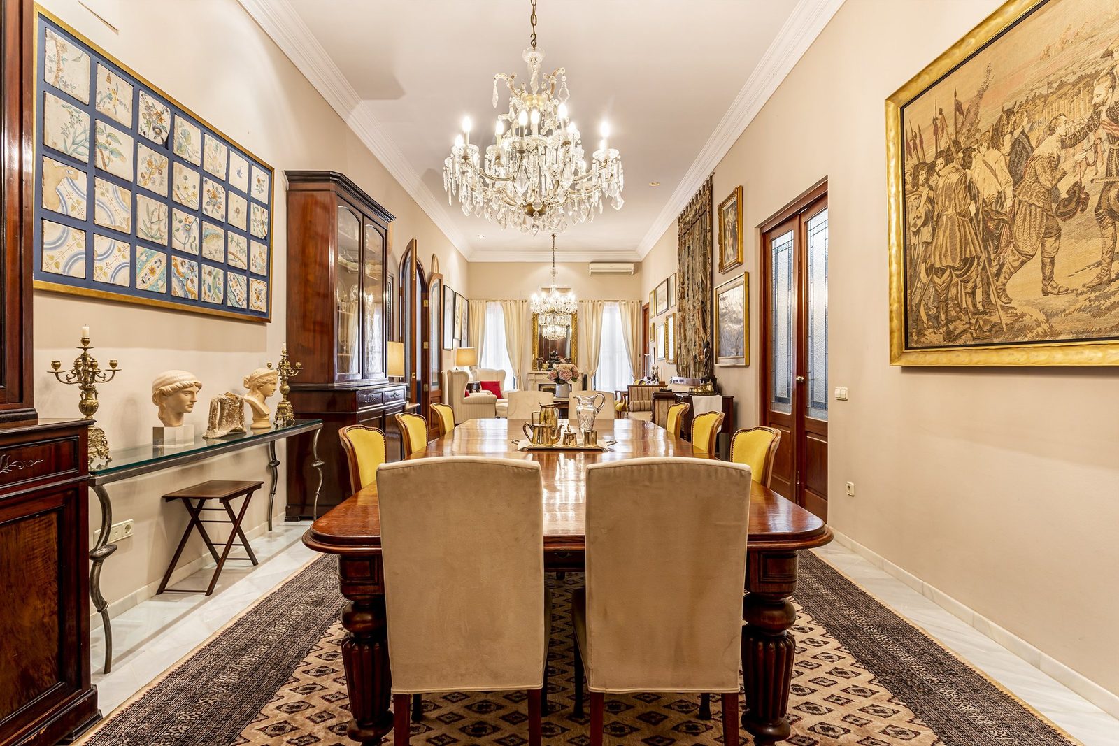 El comedor en Villa Paula